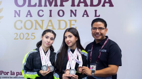 Sinaloa suma medallas en inicio de la Halterofilia de Olimpiada Nacional 2025