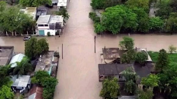 Tormenta Barry deja inundaciones y daños en Tamaulipas, San Luis Potosí y Chihuahua