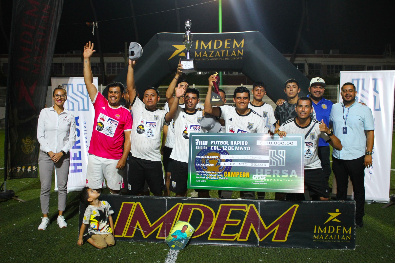 Torneo de Futbol Rápido Hersa Corporativo