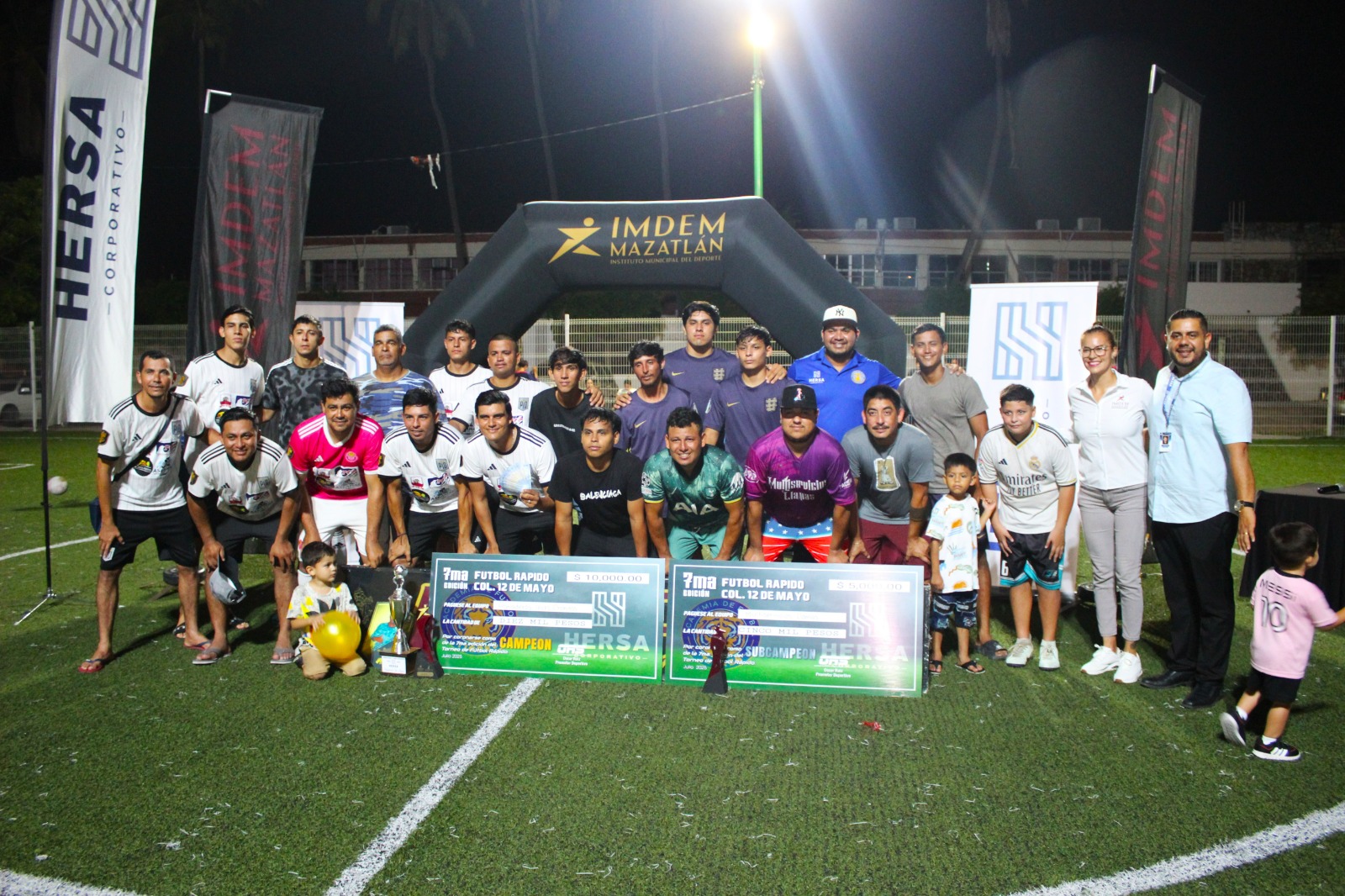Torneo de Futbol Rápido Hersa Corporativo