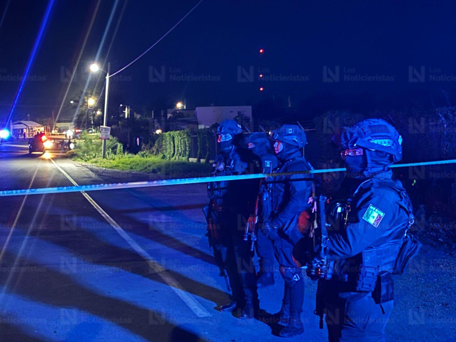 Tres detenidos con armas y un vehículo asegurado tras persecución y balacera en Bellavista, Culiacán