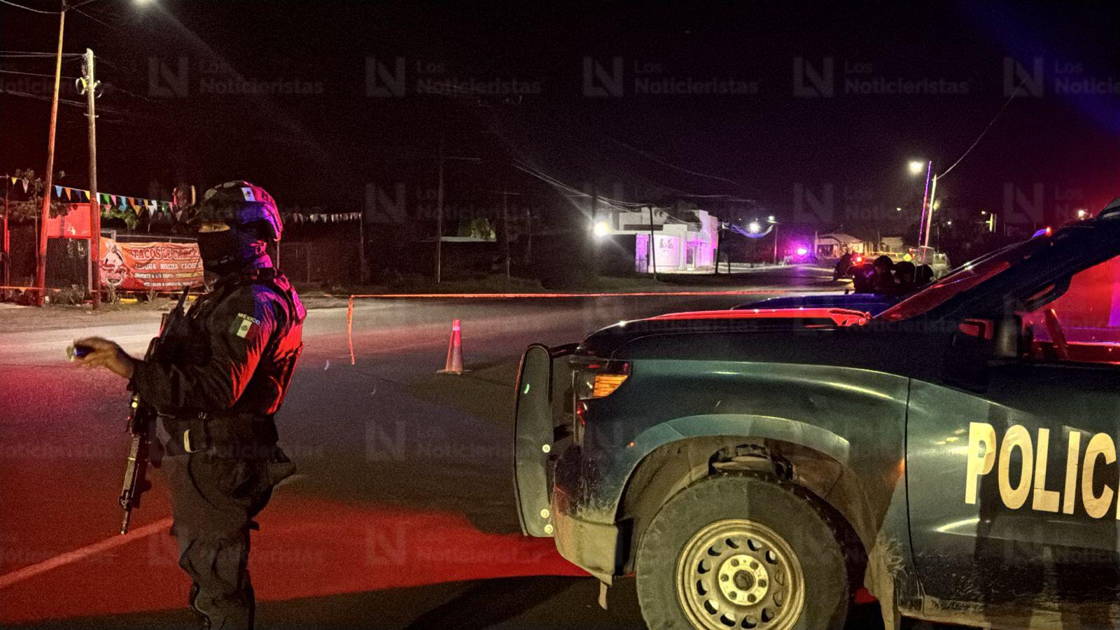 Tres detenidos con armas y un vehículo asegurado tras persecución y balacera en Bellavista, Culiacán