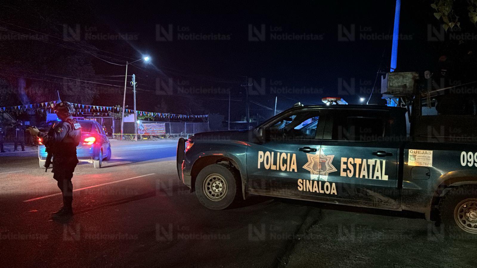 Tres detenidos con armas y un vehículo asegurado tras persecución y balacera en Bellavista, Culiacán