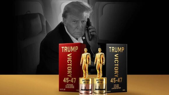 Trump lanza fragancias “Victory 45-47” inspiradas en su victoria electoral