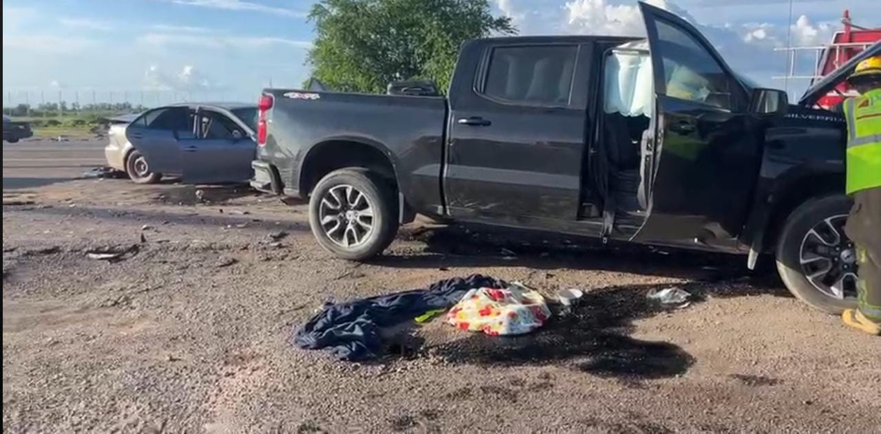 Un fallecido deja choque en la carretera México 15, en Guasave