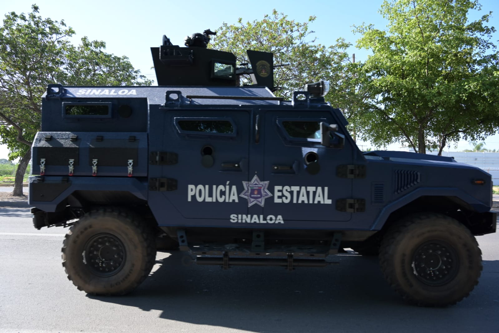 vehículos de la línea Ocelotl de la SSPE de Sinaloa