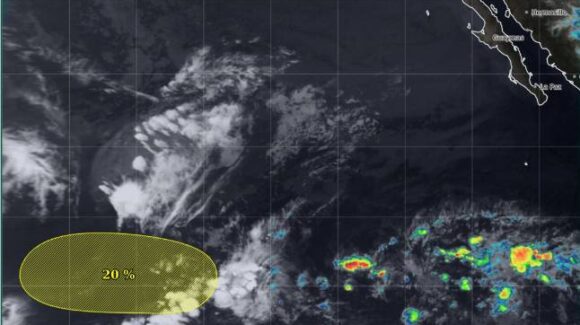 Posible formación de baja presión al suroeste de las Islas Hawái