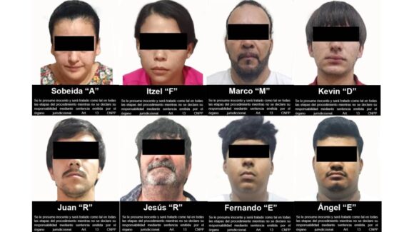 Dos son mujeres; vinculan a ocho personas por posesión de armas exclusivas del Ejército