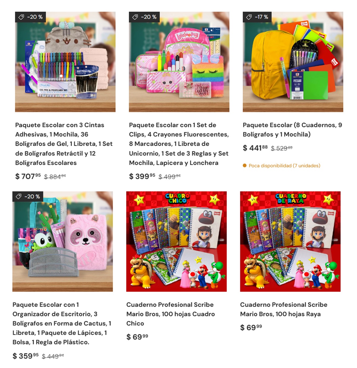 Ofertas de Waldos para el regreso a clases