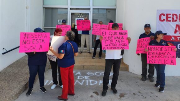 “CEDH está debilitada desde que su presidente amenazó a una mujer”; Yesenia Rojo continúa en manifestaciones