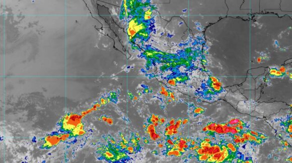 En vigilancia dos zonas de baja presión que podrían evolucionar a ciclones tropicales en el océano pacífico