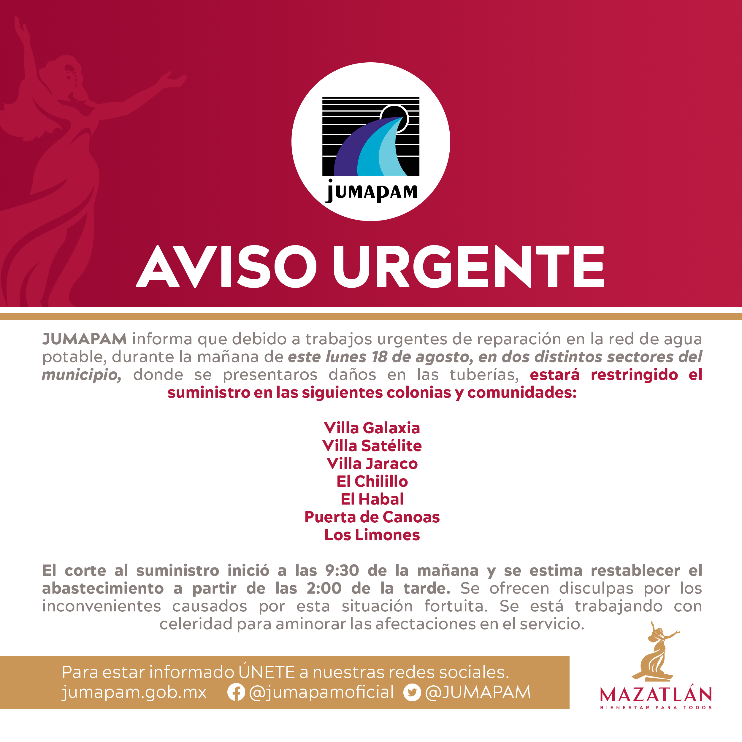 Aviso Jumapam