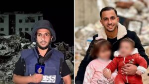 Anas al Sharif, reportero