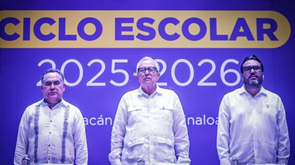 “Siempre será un honor estar en la casa común de Sinaloa”; inauguran Rocha y Madueña el ciclo escolar de la UAS