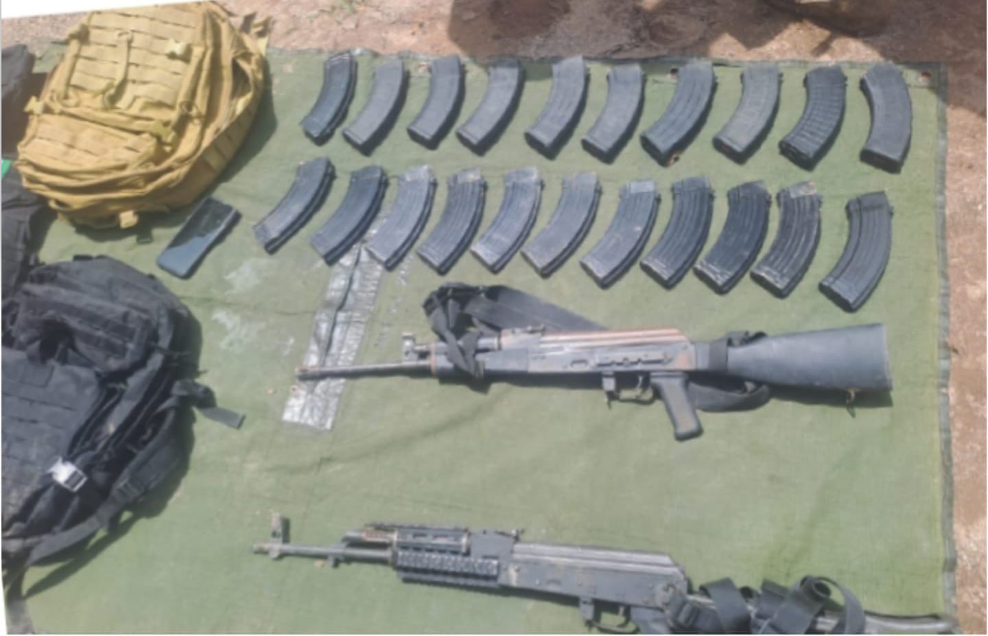 Aseguran arsenal y detienen a un hombre en Elota