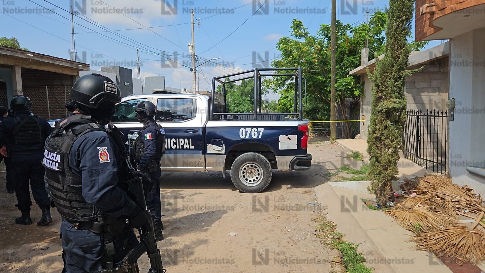 Ataque armado en la colonia Felipe Ángeles en Culiacán