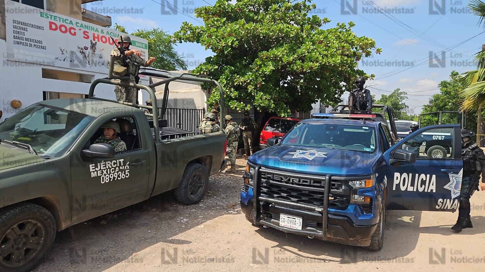 Ataque armado en la colonia Felipe Ángeles