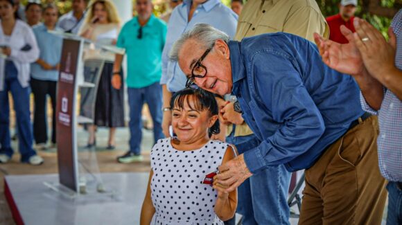 “Vamos atendiendo lo que se nos presenta” Baila recibe obras en manos del gobernador Rocha y alcalde Gámez
