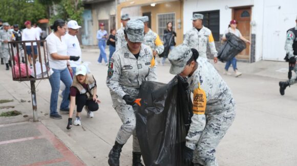 Van 475 metros cúbicos de basura es lo que se ha recolectado con el ‘Mazatlán te quiero limpio’: Estrella Palacios