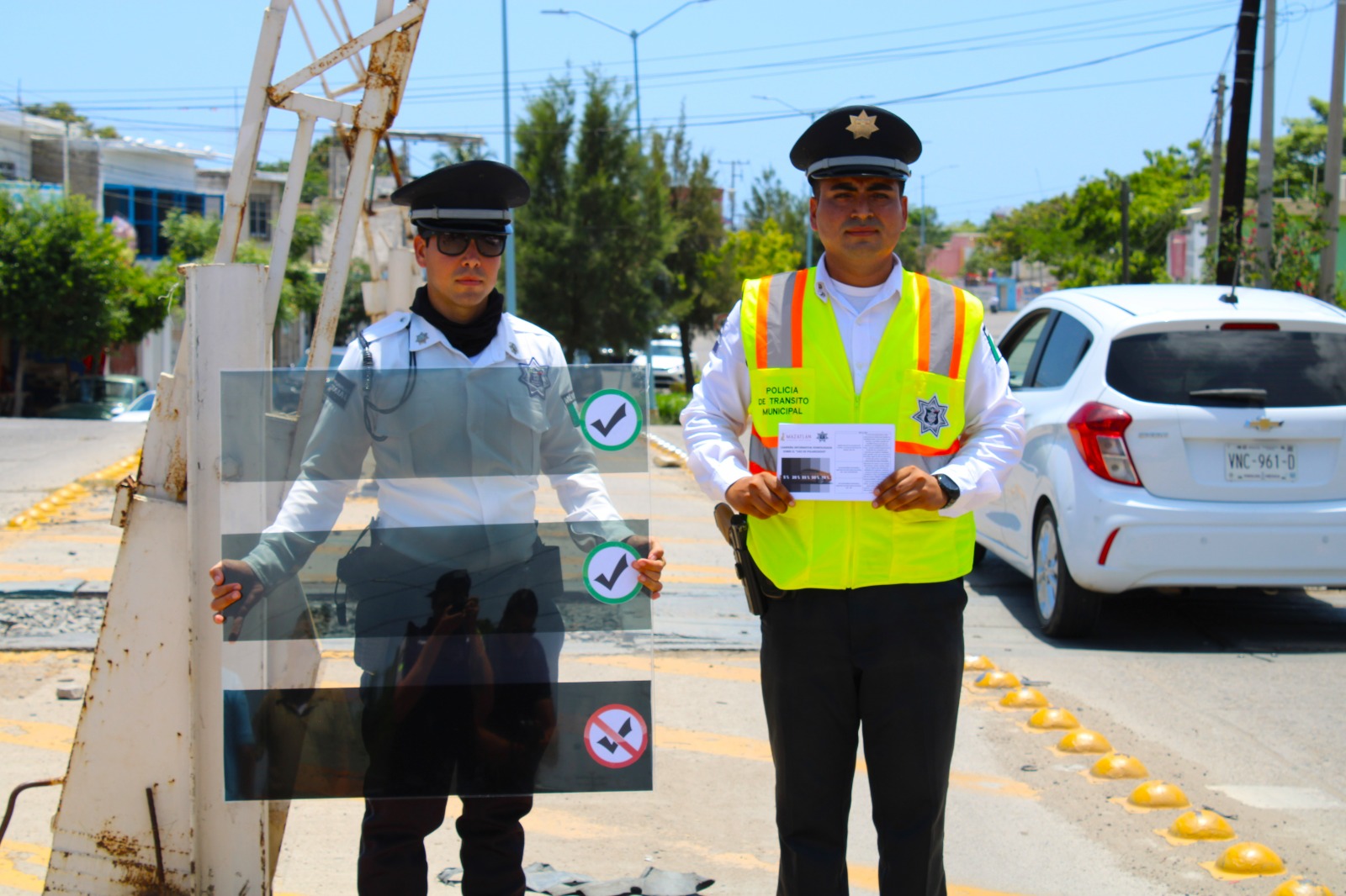 Campaña de concientización de uso del polarizado en Mazatlán