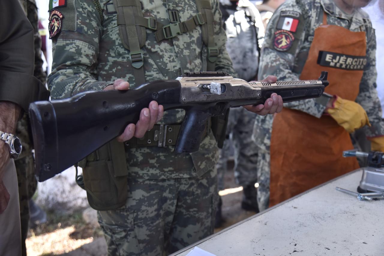 Campaña de desarme voluntario de armas en Ahome