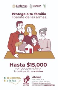 Cartel desarme voluntario en Ahome