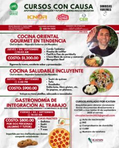 Cursos con causa en Los Mochis