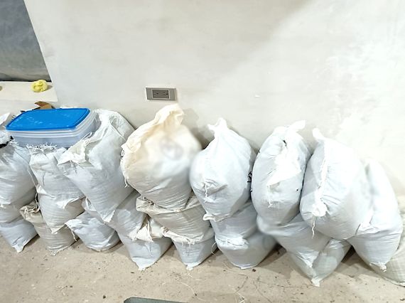 Decomisan un inmueble con drogas en Culiacán