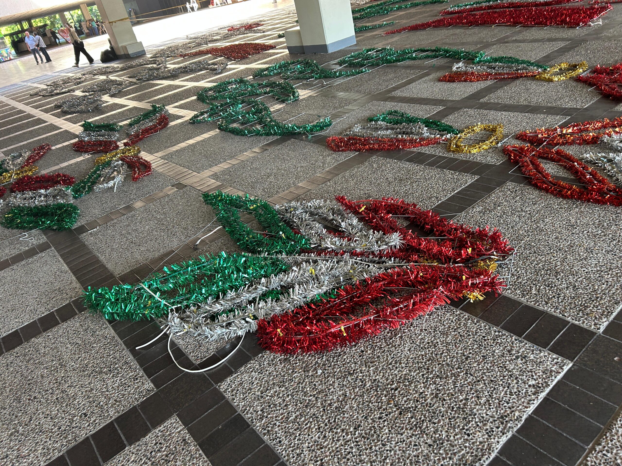 Decoración para mes de septiembre Palacio de Gobierno