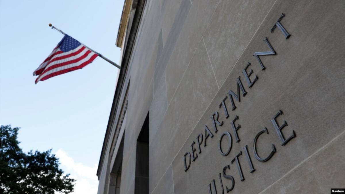 Departamento de Justicia de EEUU.