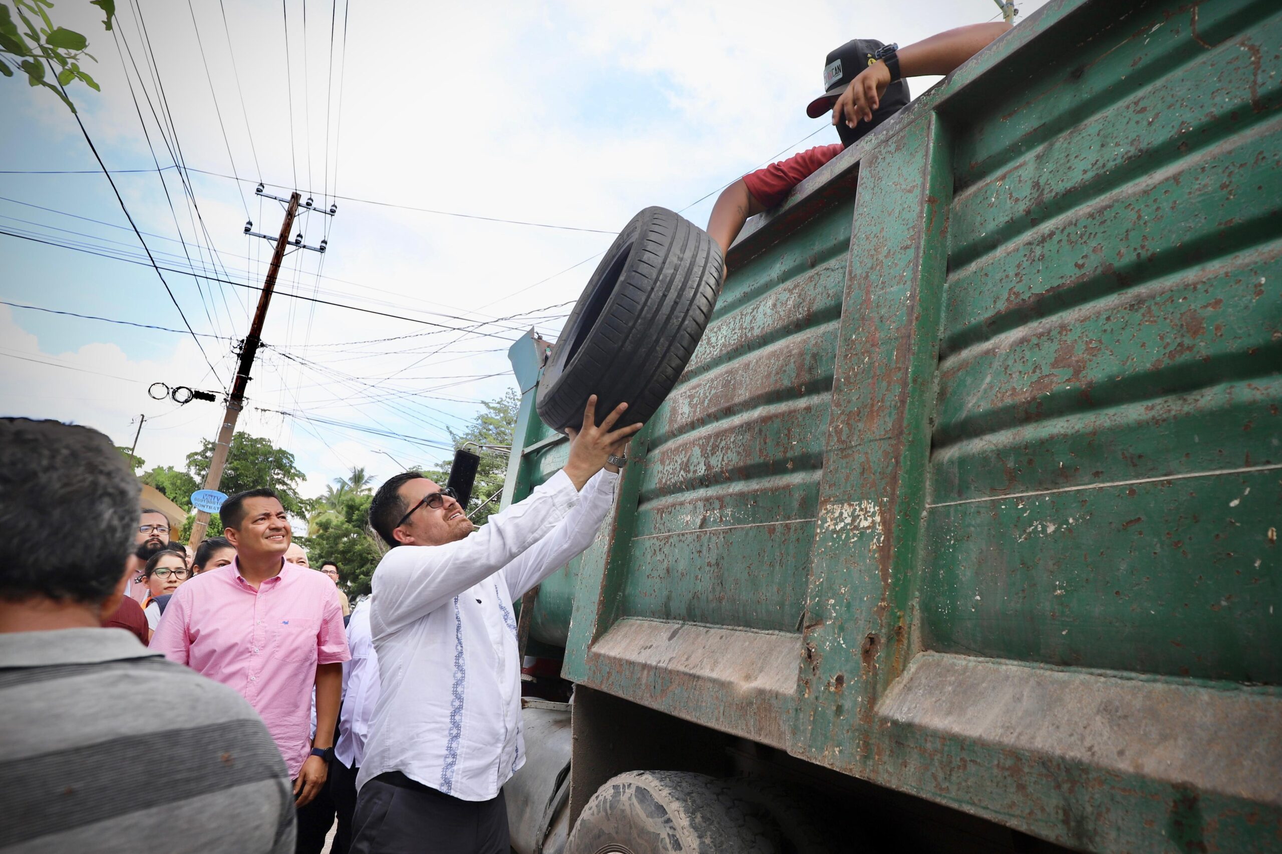 Descacharrización en Escuinapa