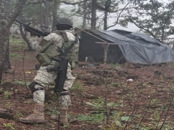Destruyen campamento en Concordia