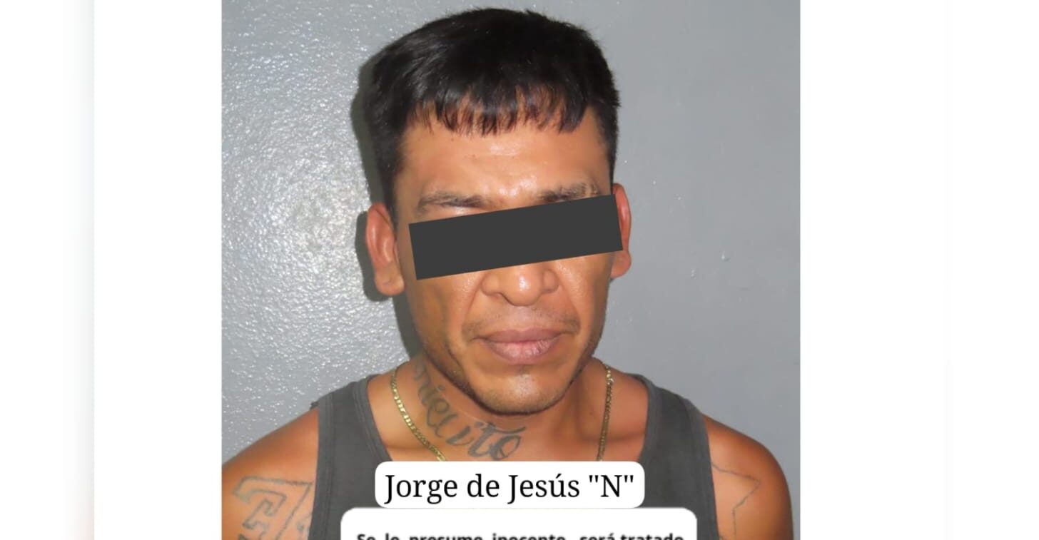 Detienen a sujeto por violencia intrafamiliar
