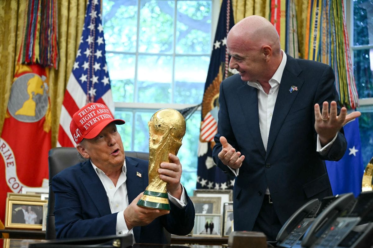 Donald Trump anuncio el cambio de sede para el sorteo del Mundial de Futbol 2026