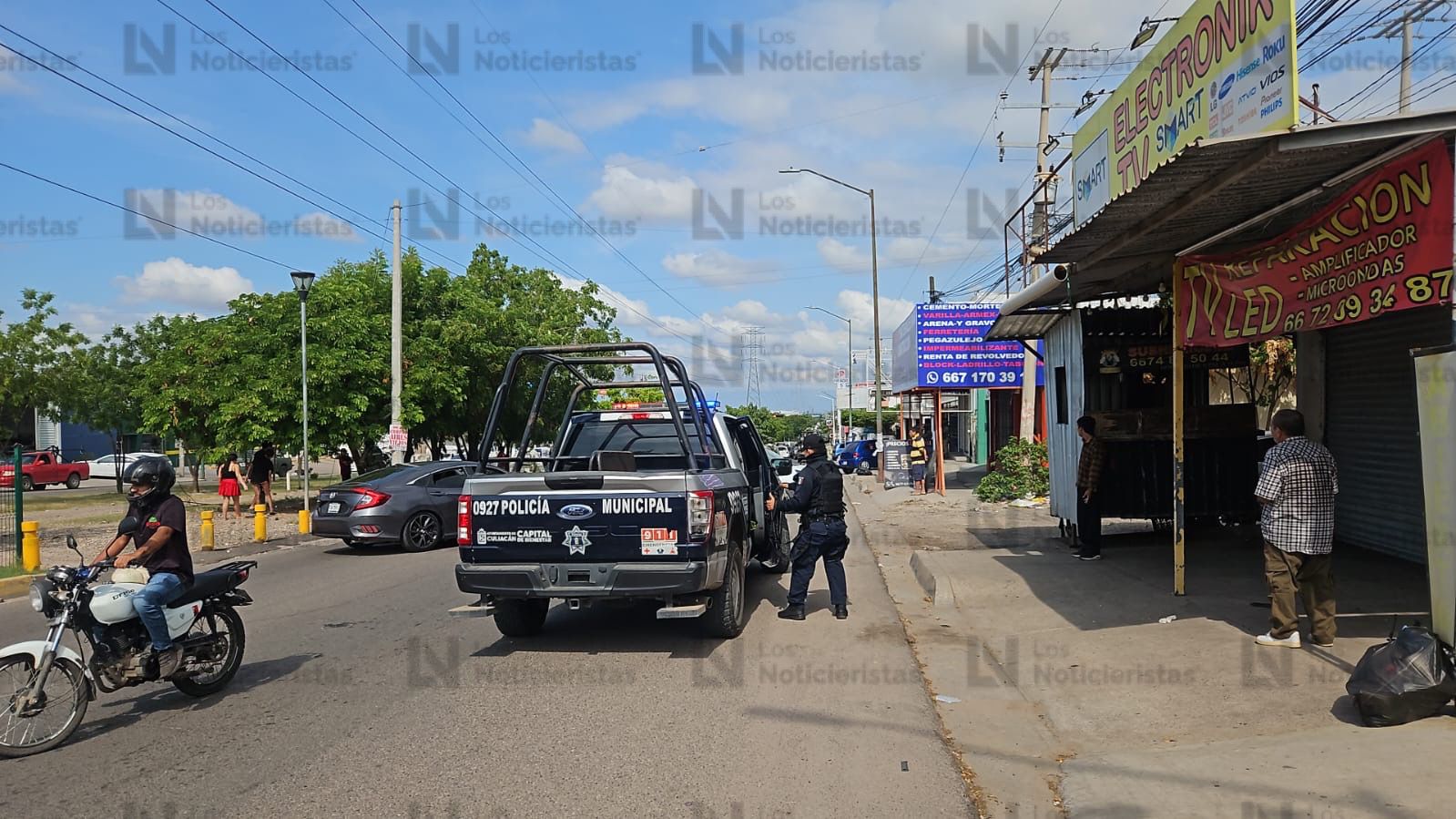 Tras persecución ejecutan a motociclista al sur de Culiacán