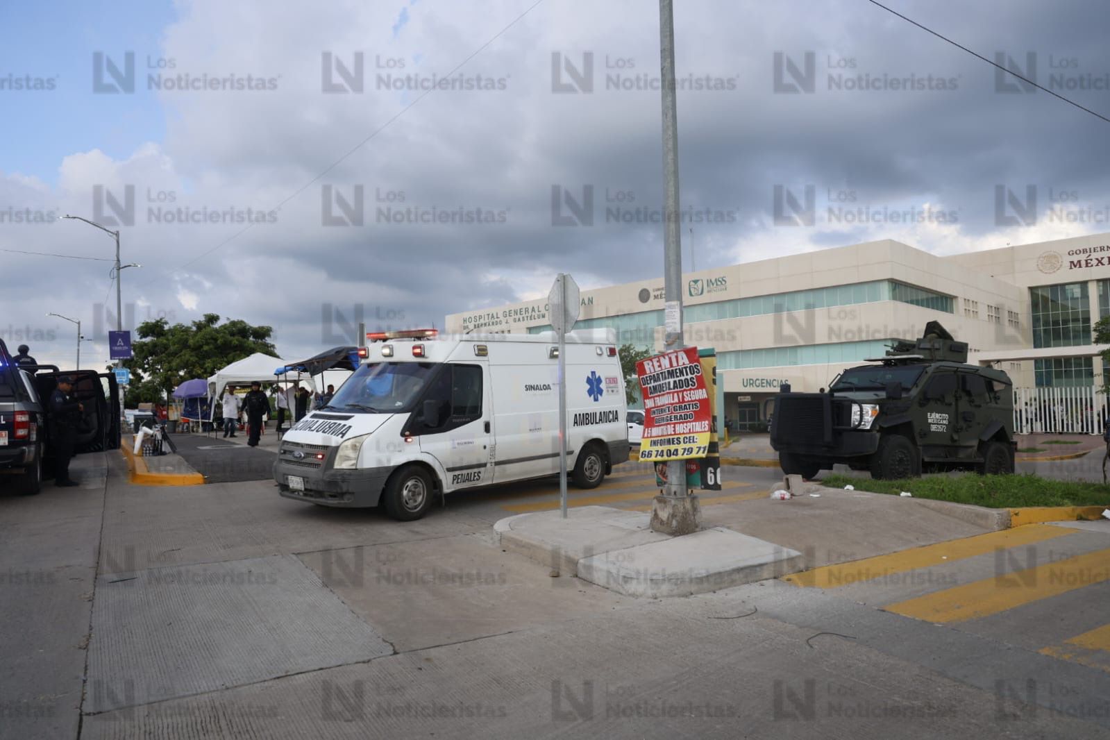 Ejecutan a paciente en el Hospital General de Culiacán