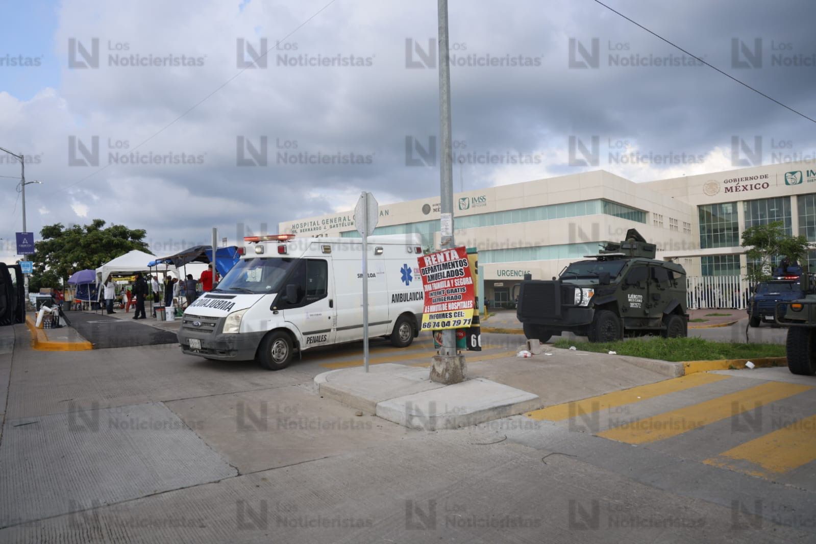 Ejecutan a paciente en el Hospital General de Culiacán