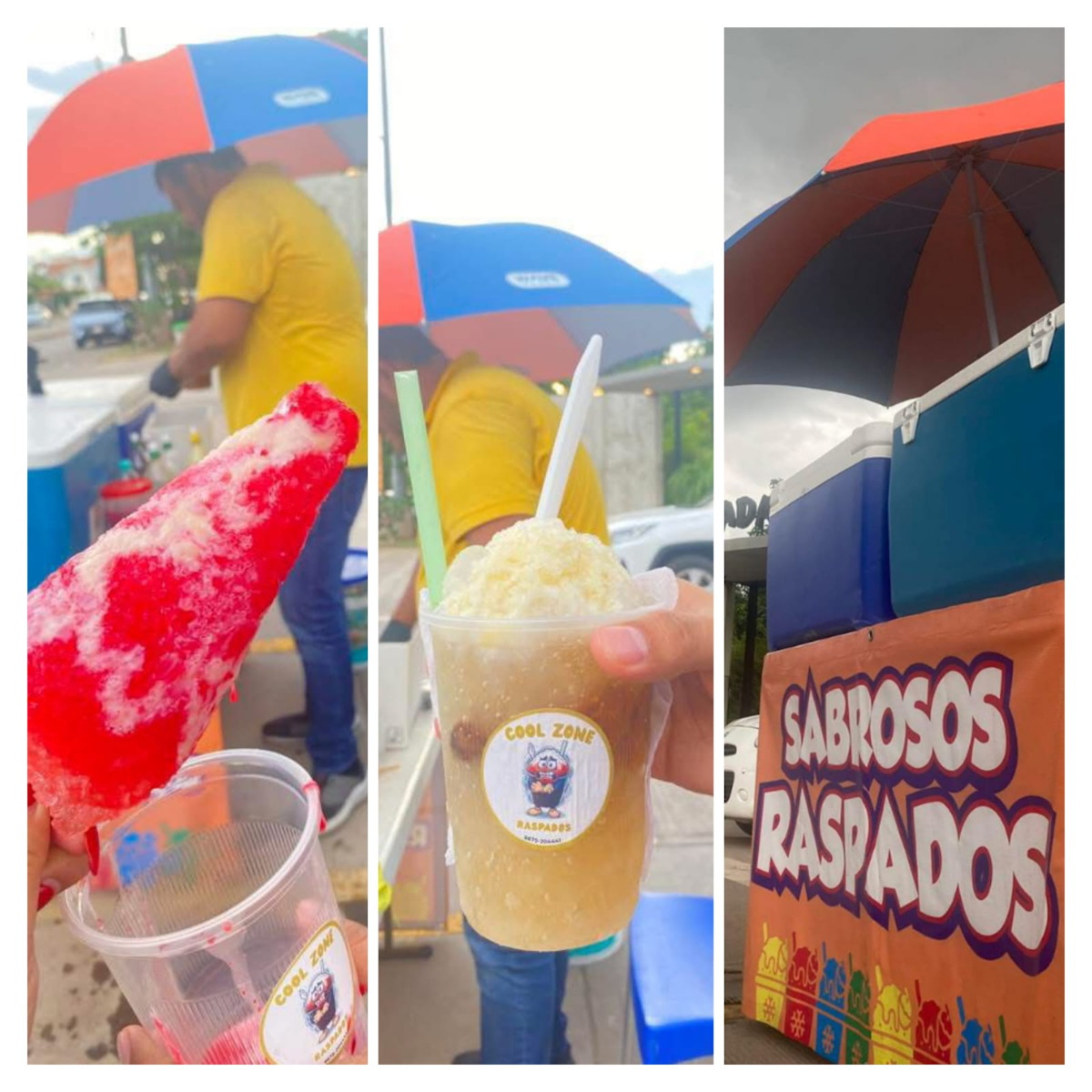 El conmovedor mensaje de vendedor de raspados en Valle Alto, Culiacán ante sus bajas ventas