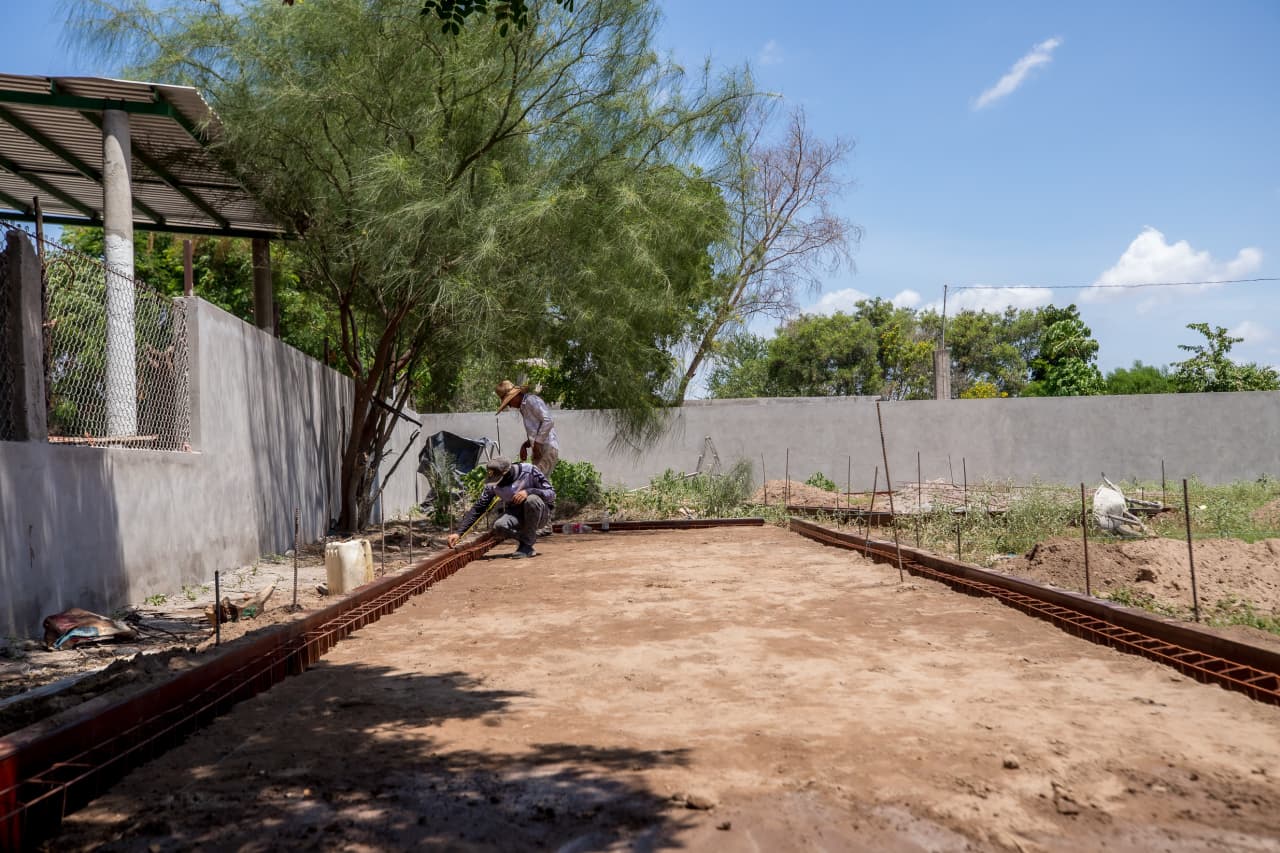 En Guasave se invierten 6.1 MDP en parque en El Sacrificio y en pavimentación de la calle Ángel Flores, en Bamoa