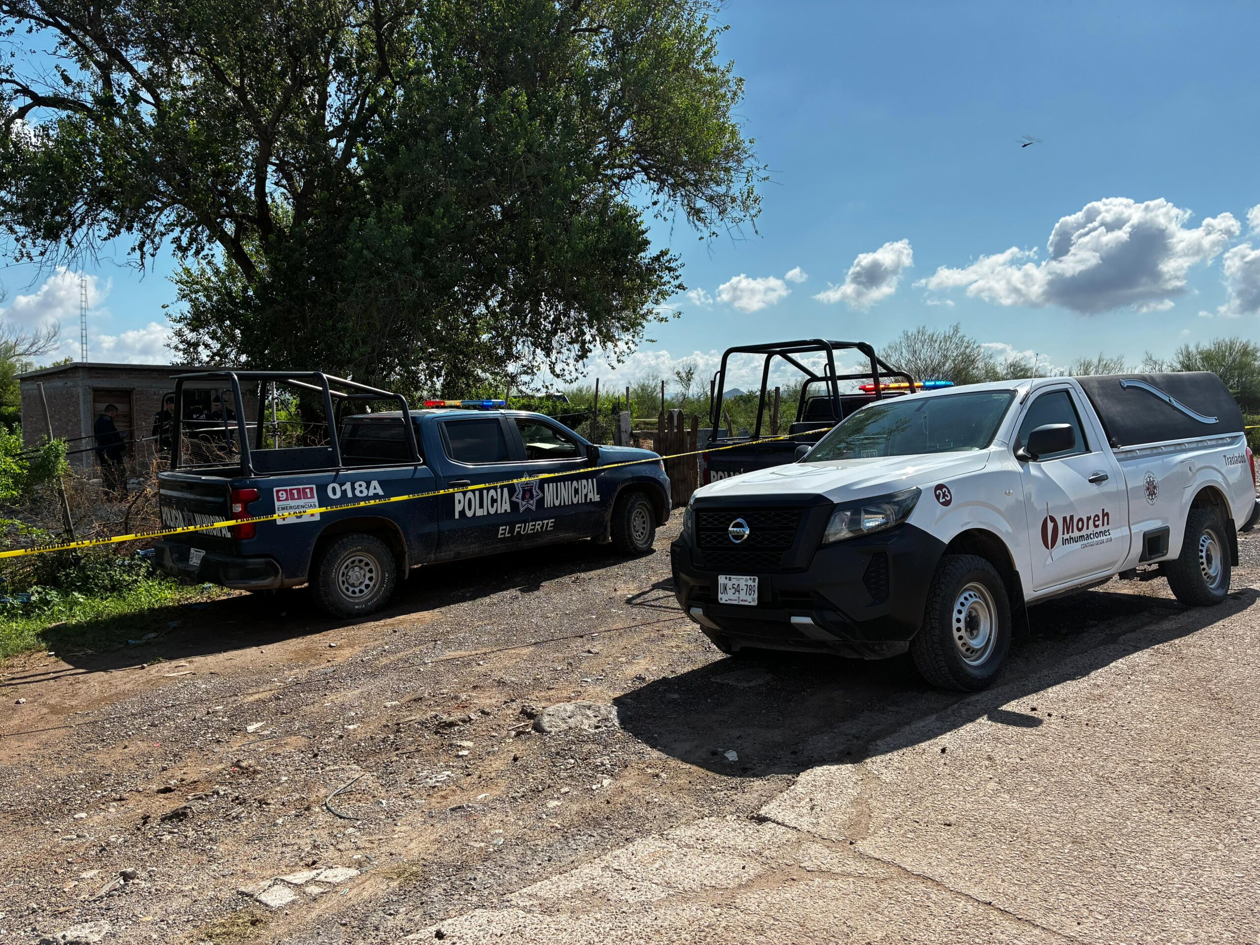 Encuentran ejecutado a una persona en El Alhuate, El Fuerte
