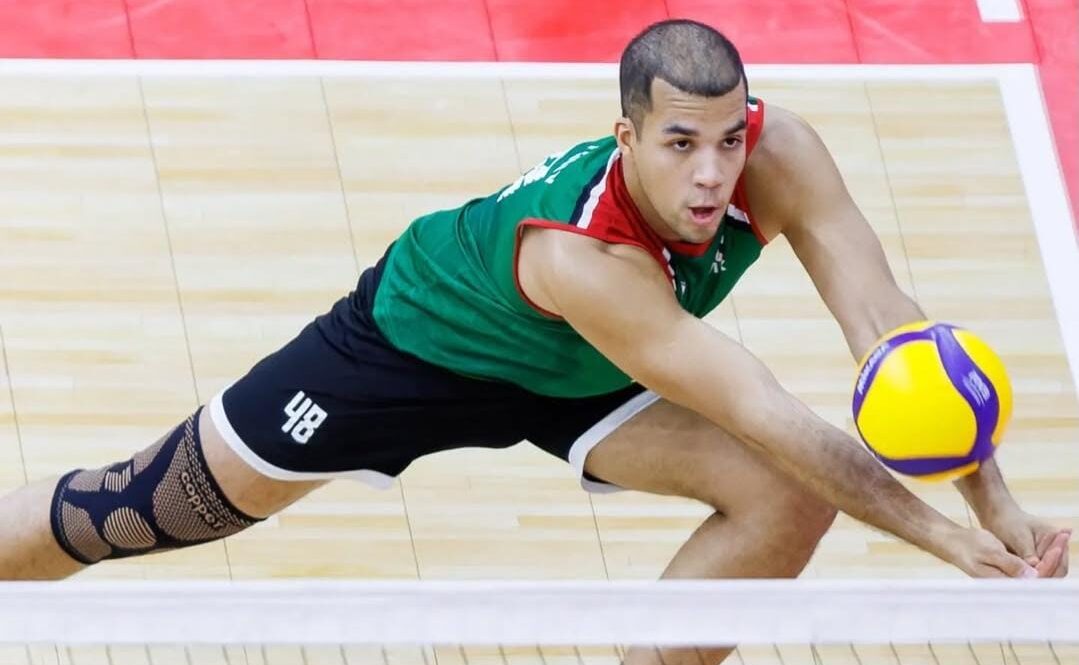 Franky Hernández inicia participación en Panamericano de Voleibol en Guanajuato