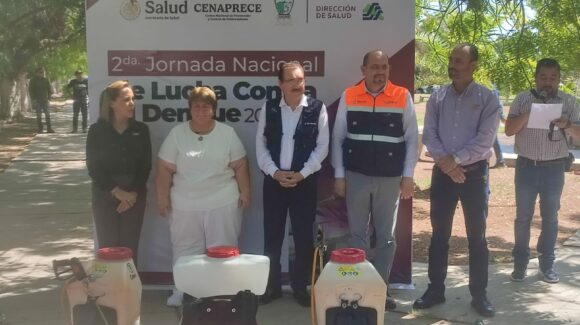 ¡Van contra el dengue! Ahome pone en marcha la segunda jornada nacional; piden sacar sus cacharros