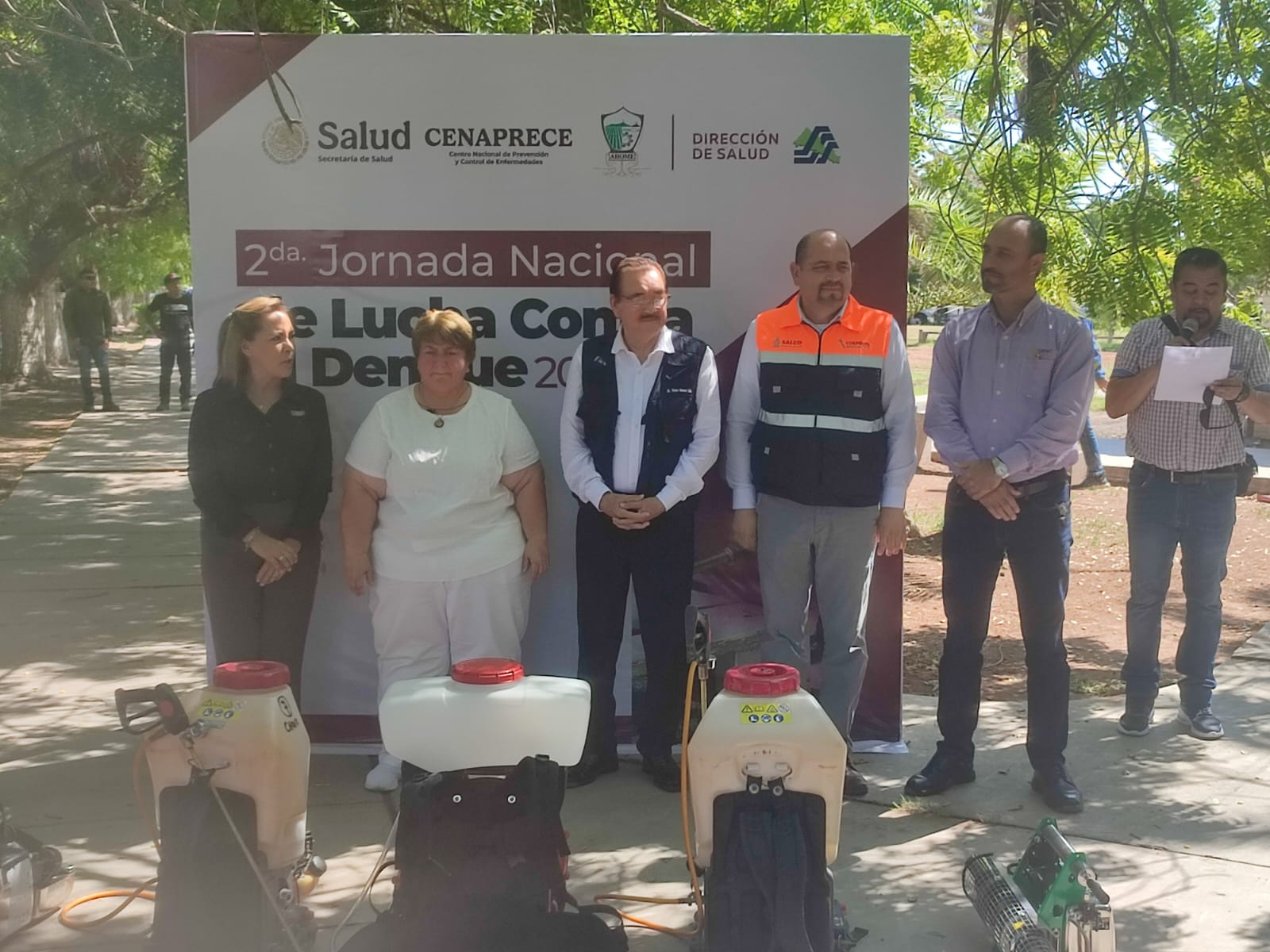 Jornada contra el dengue en Ahome