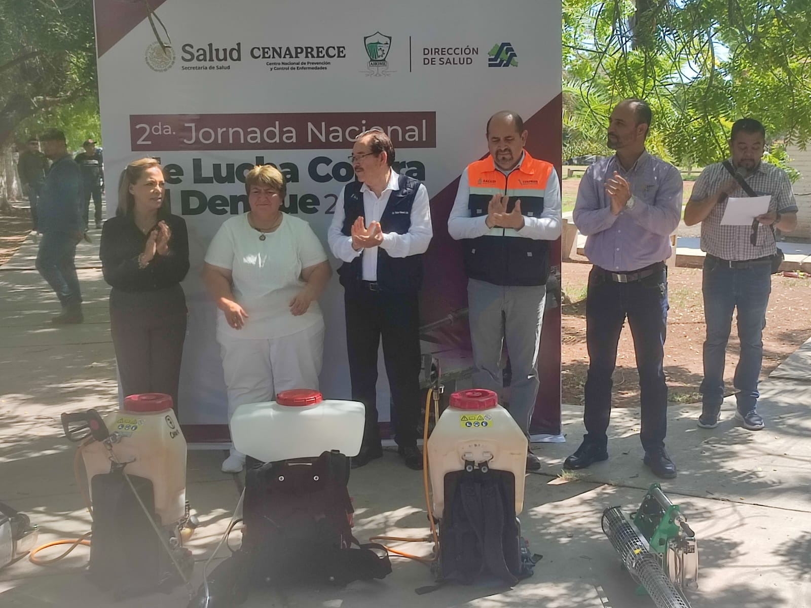 Jornada contra el dengue en Ahome