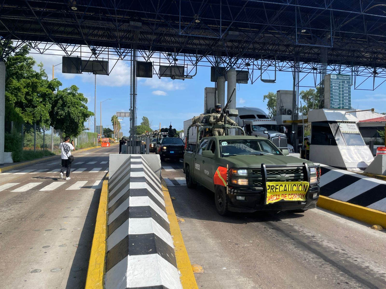 Llegan más militares a Sinaloa