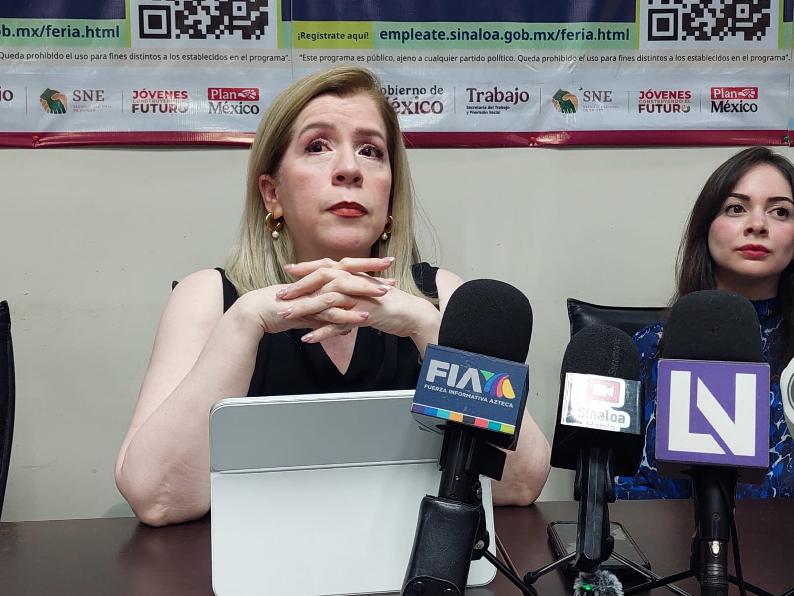 La secretaria de Economía municipal, Carmen Julia Cabrera