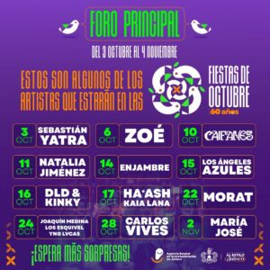 Las Fiestas de Octubre celebran a lo grande su 60 aniversario