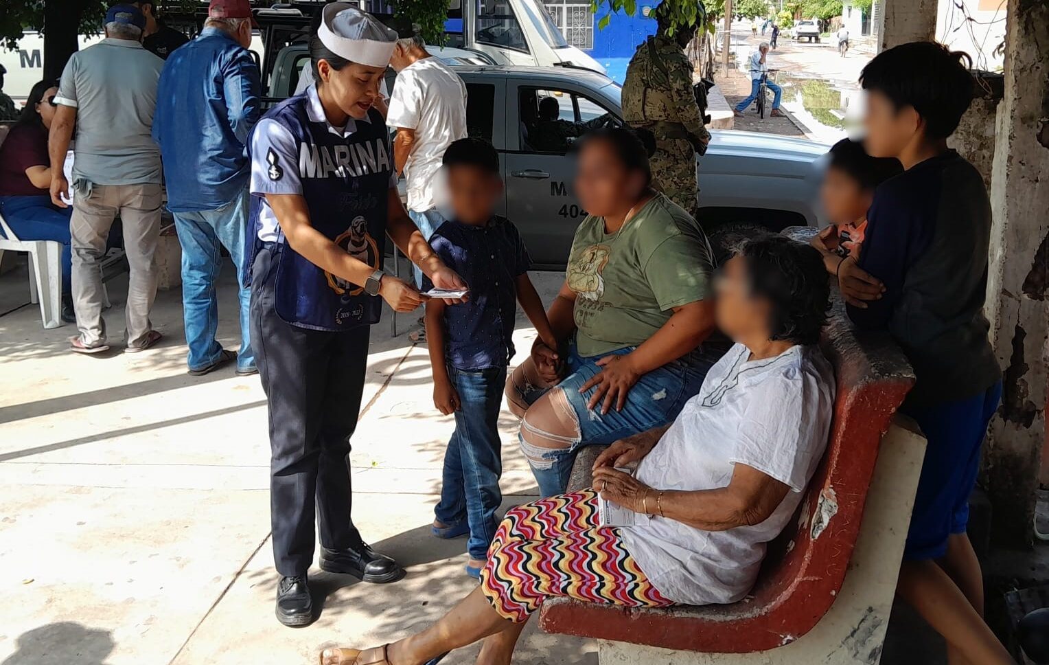 Marina acercar servicios de salud y bienestar a las zonas de Mazatlán