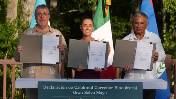 México, Guatemala y Belice crean el Corredor de la Gran Selva Maya: protegerán 5.7 millones de hectáreas