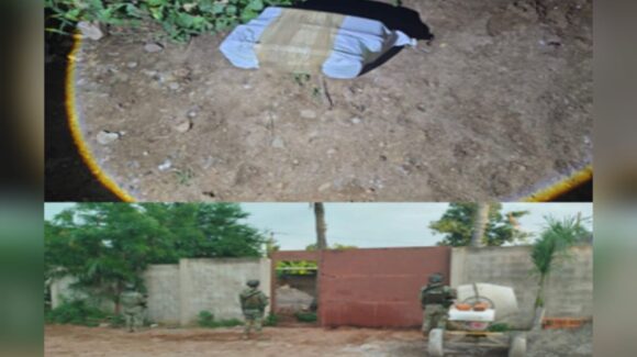 Militares aseguran inmueble y droga en la sindicatura de Quilá, en Culiacán